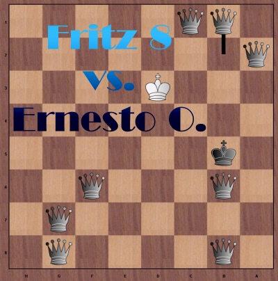 Chess - Schach Fritz 8 vs. Ernesto  O.